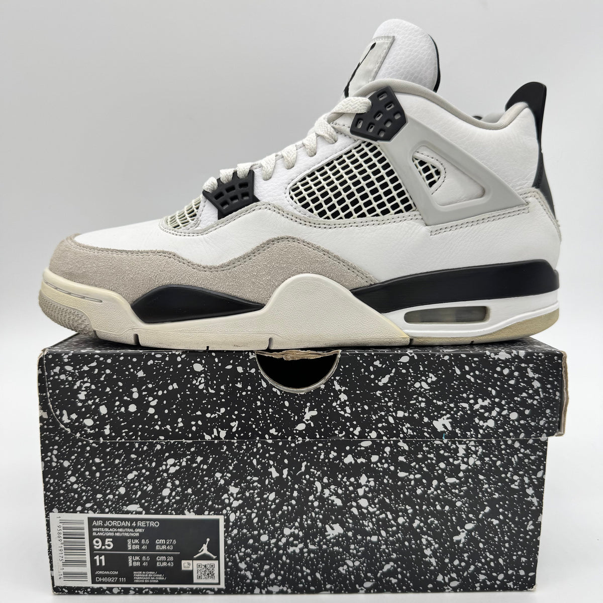 Jordan 4 Military Black