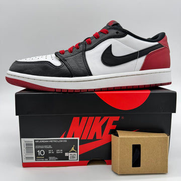 Jordan 1 Low OG Black Toe (2023)