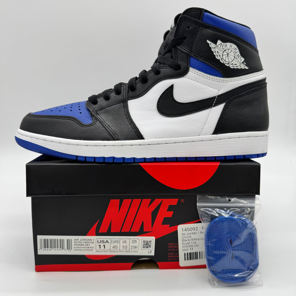 Jordan 1 High Royal Toe