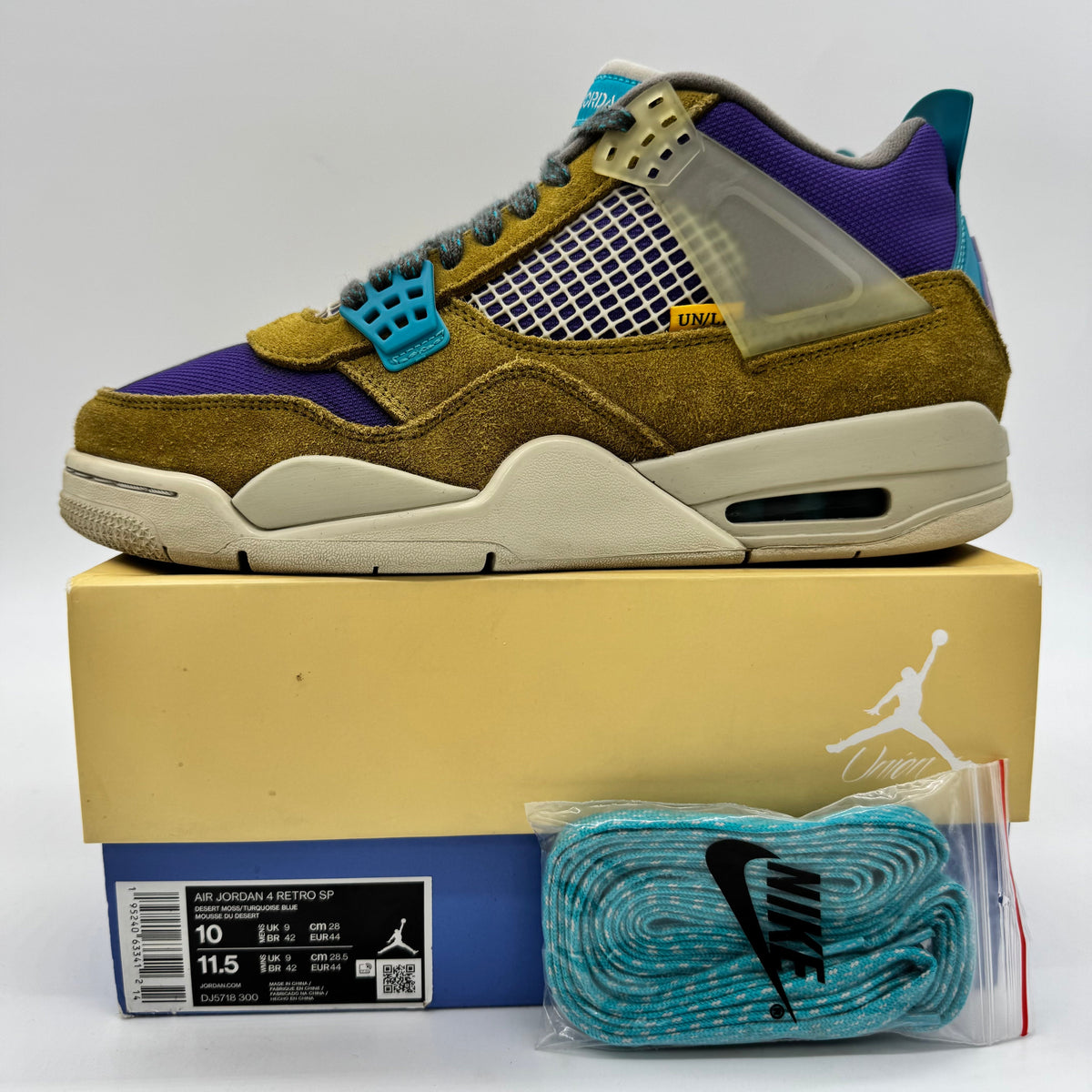 Jordan 4 SP 30th Anniversary Union Desert Moss