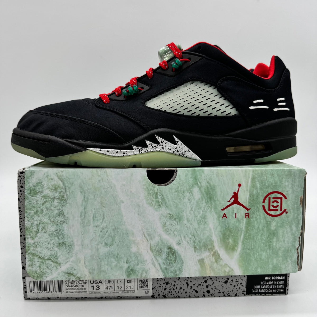 Jordan 5 Low CLOT Jade