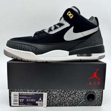 Jordan 3 Tinker Black Cement Gold