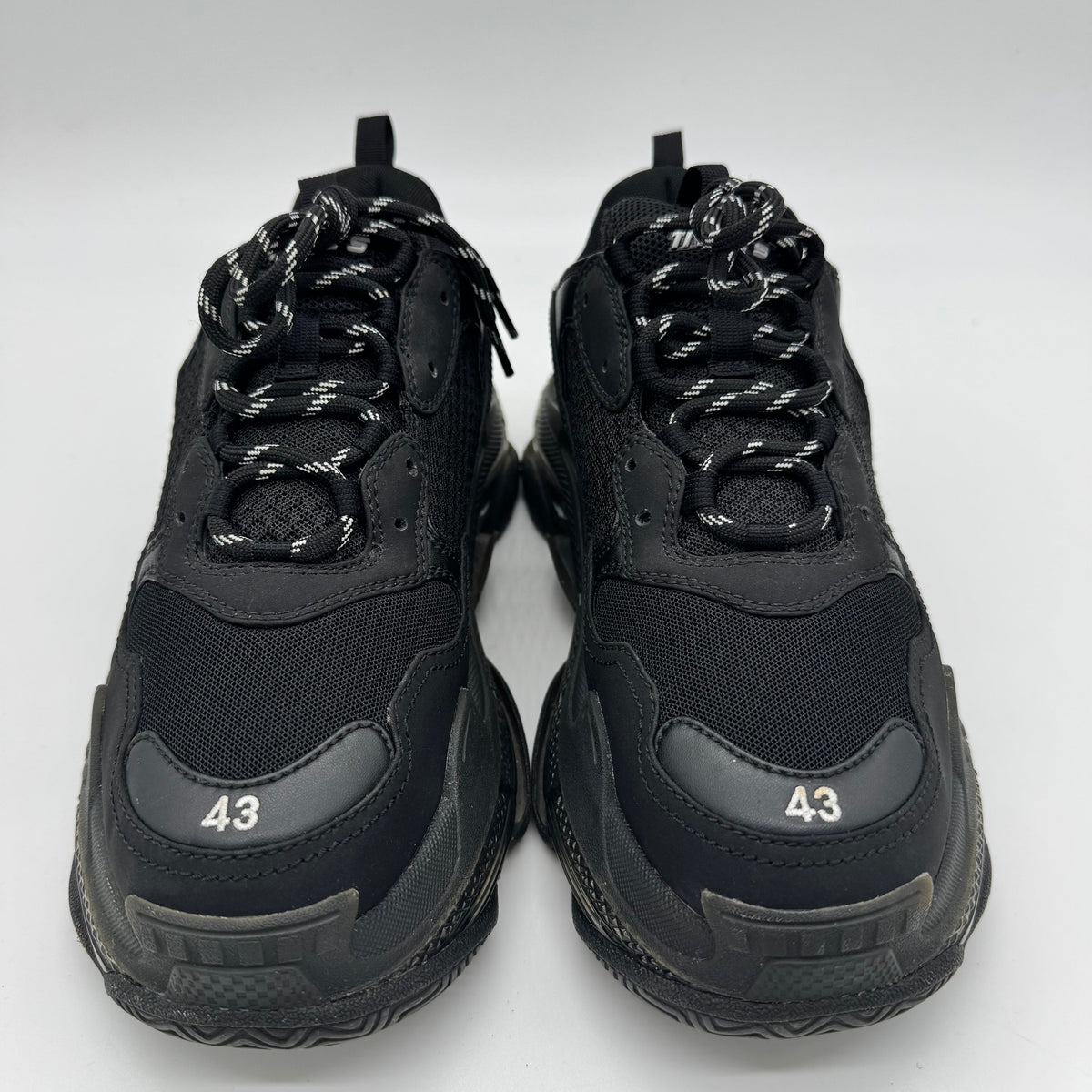 Balenciaga Triple S Clear Sole Black