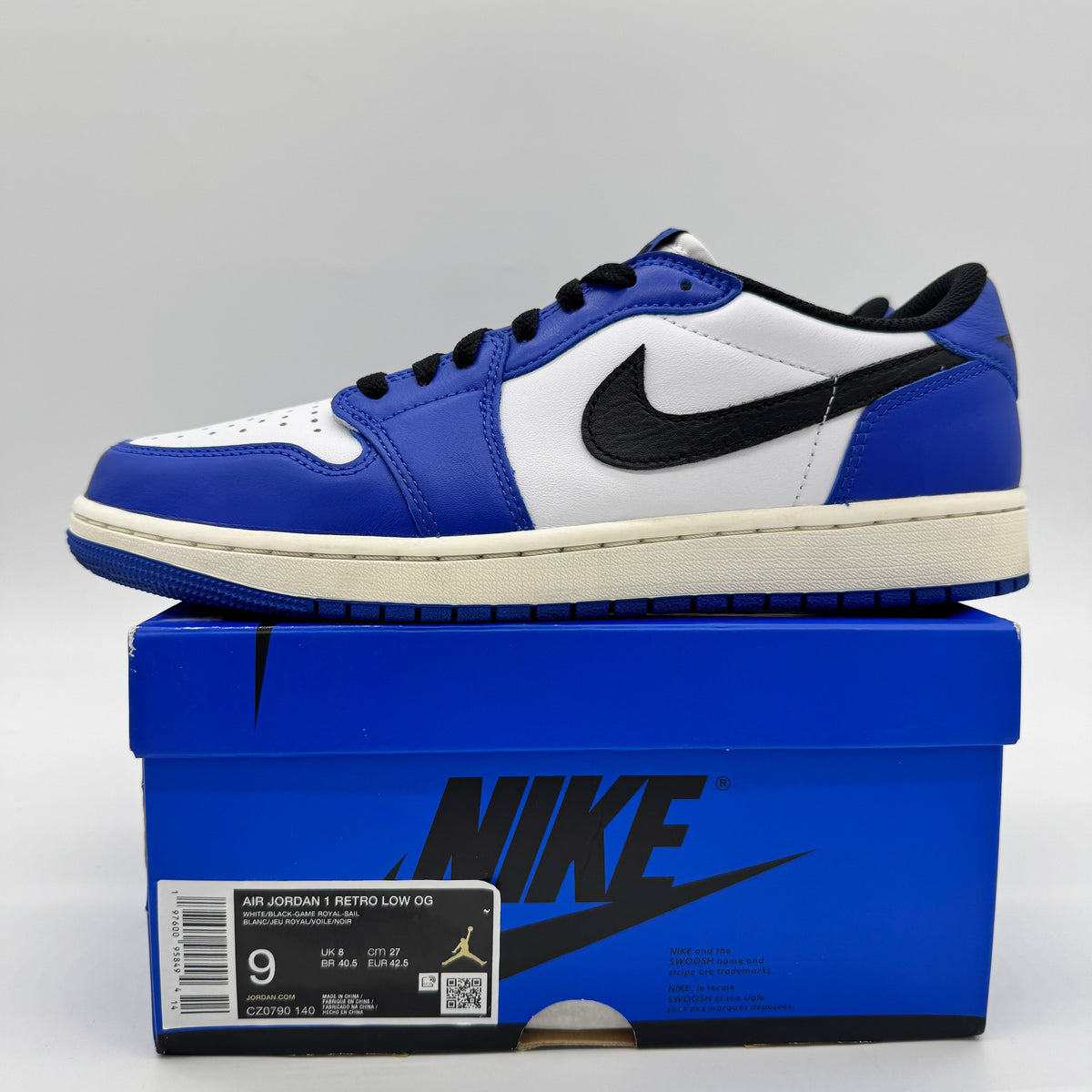 Jordan 1 Low OG Game Royal