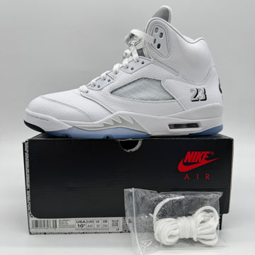Jordan 5 White Metallic (2026)