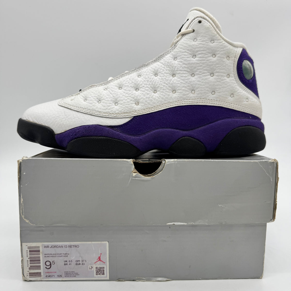 Jordan 13 Lakers