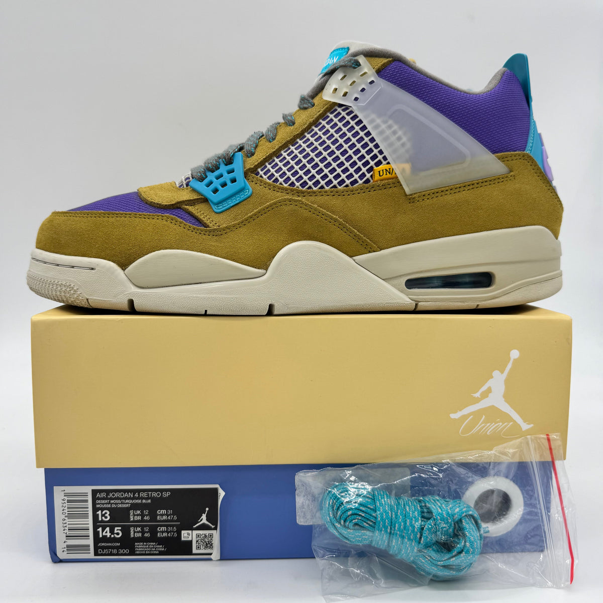Jordan 4 30th Anniversary Union Desert Moss