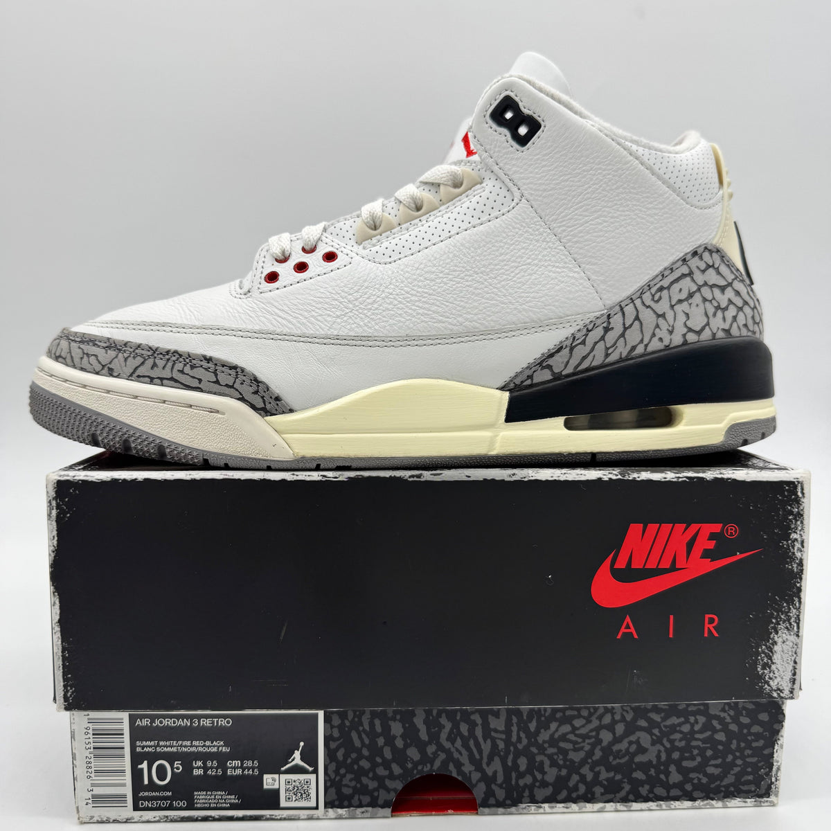 Jordan 3 White Cement Reimagined