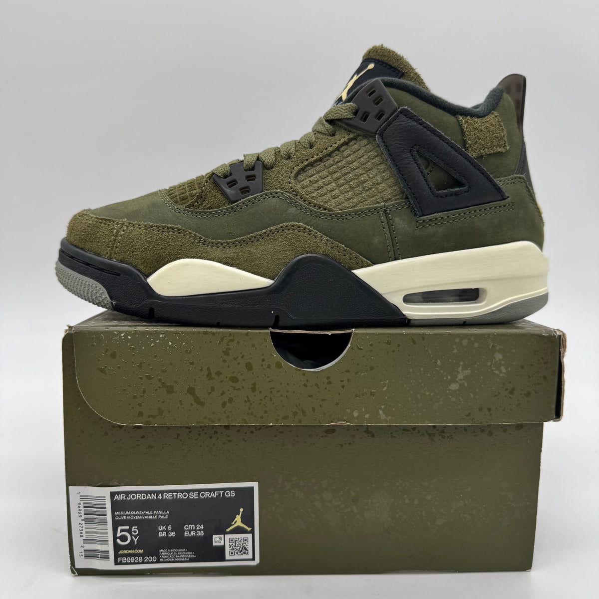 Jordan 4 SE Craft Medium Olive (GS)