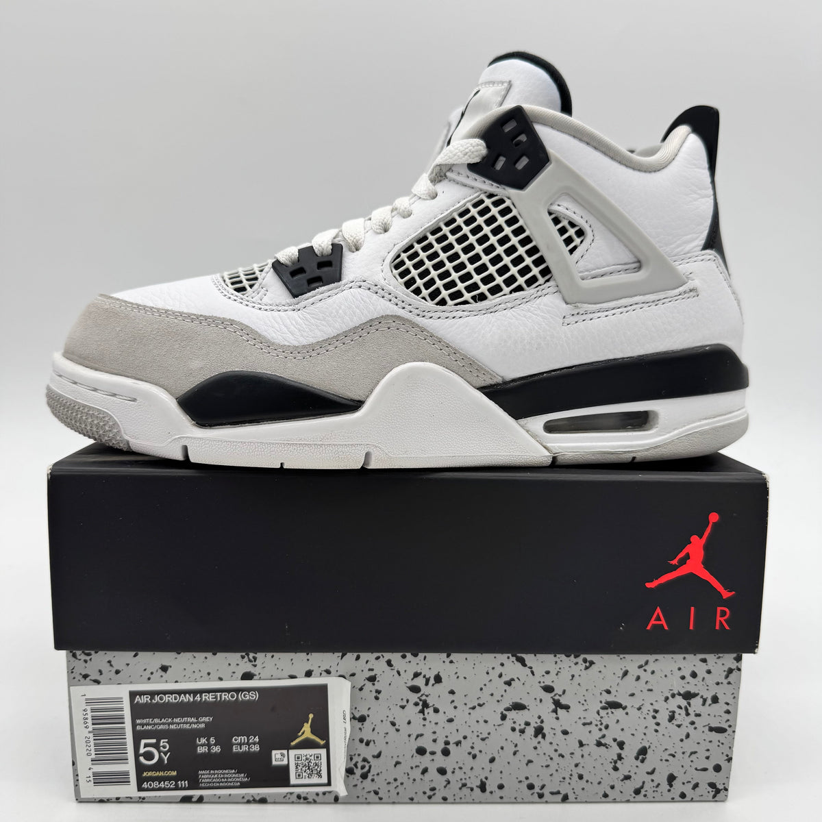 Jordan 4 Military Black (GS)