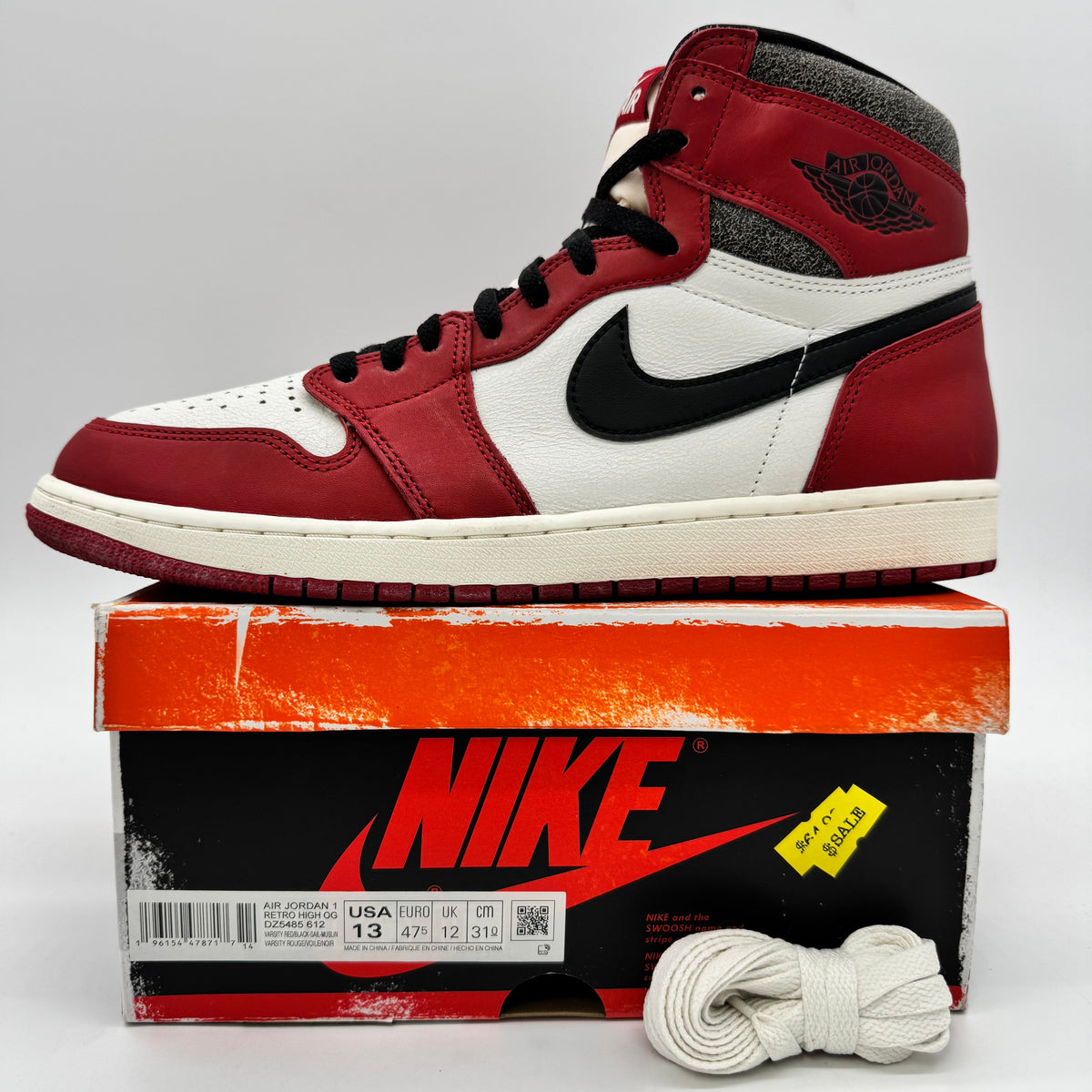 Jordan 1 High OG Chicago Lost and Found
