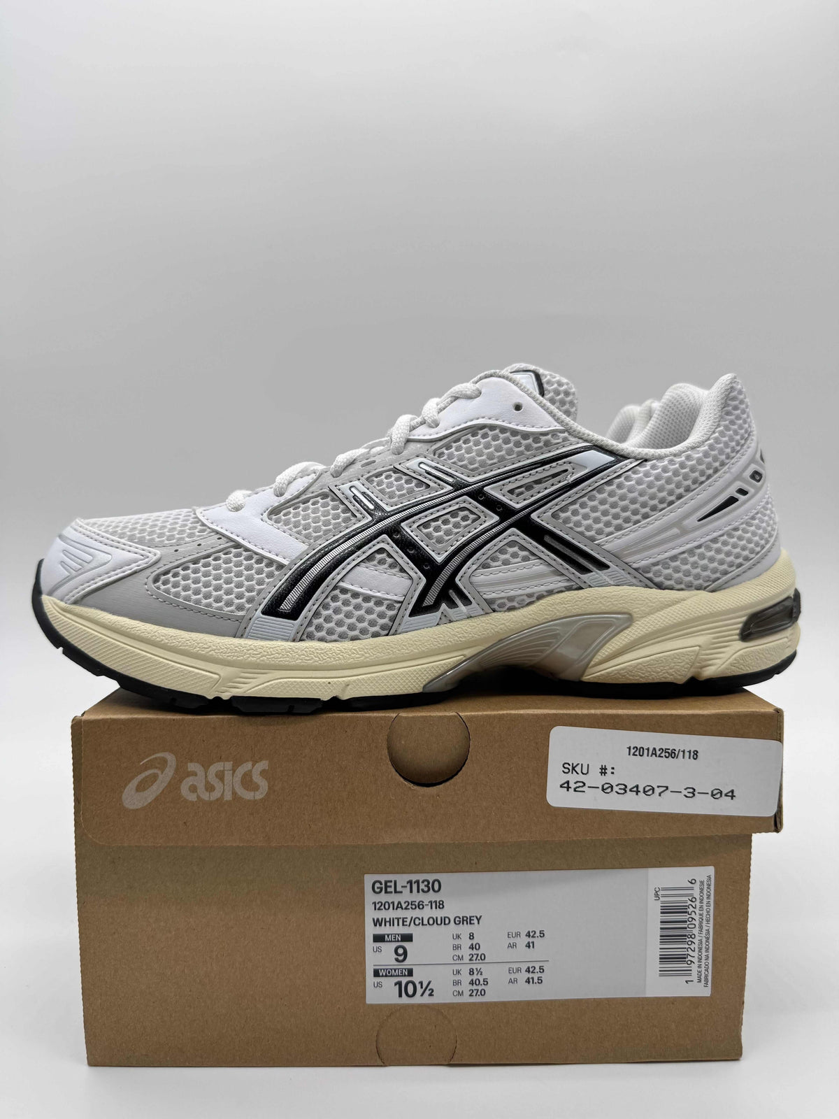 ASICS Gel-1130 White Cloud Grey
