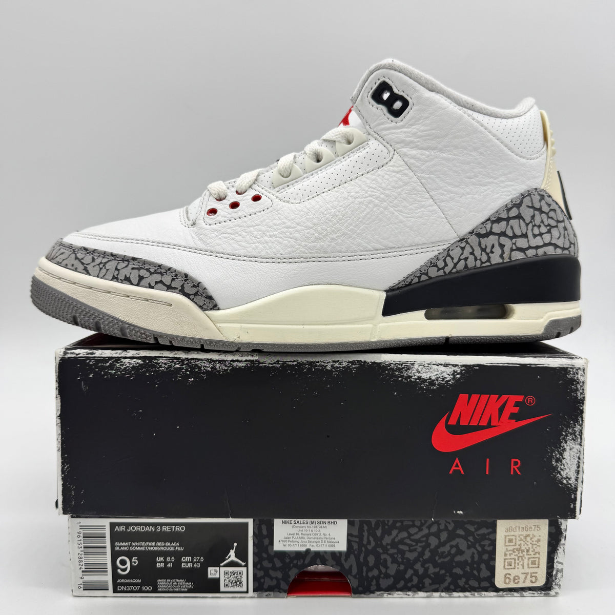 Jordan 3 White Cement Reimagined