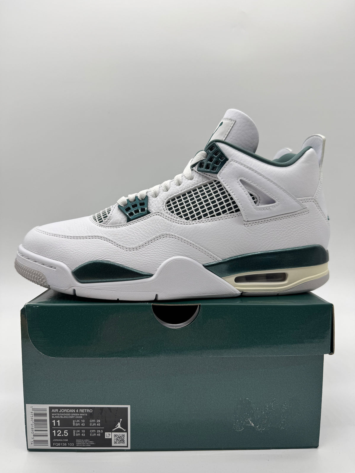 Jordan 4 Oxidized Green
