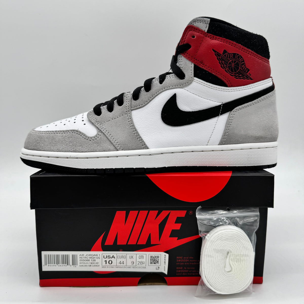 Jordan 1 High Light Smoke Grey