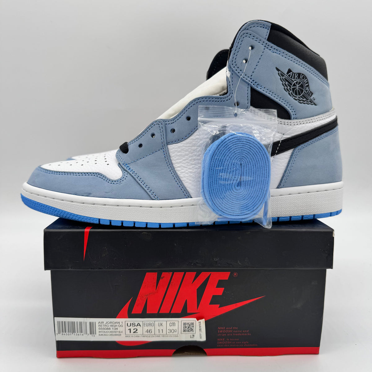 Jordna 1 High OG University Blue