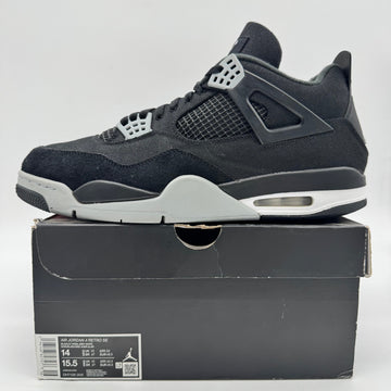 Jordan 4 SE Black Canvas