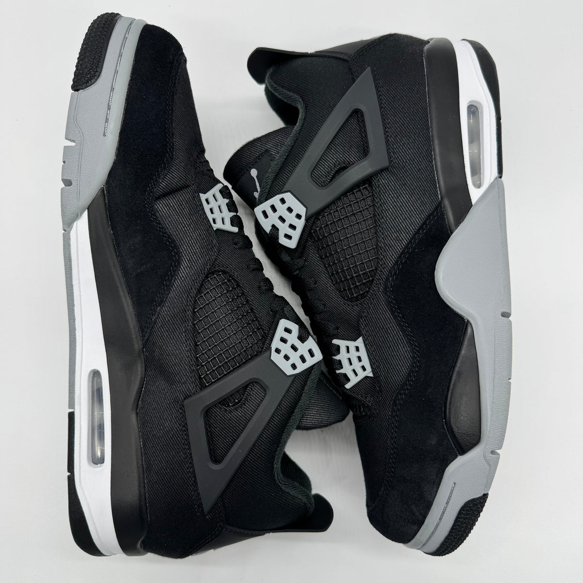 Jordan 4 Black Canvas