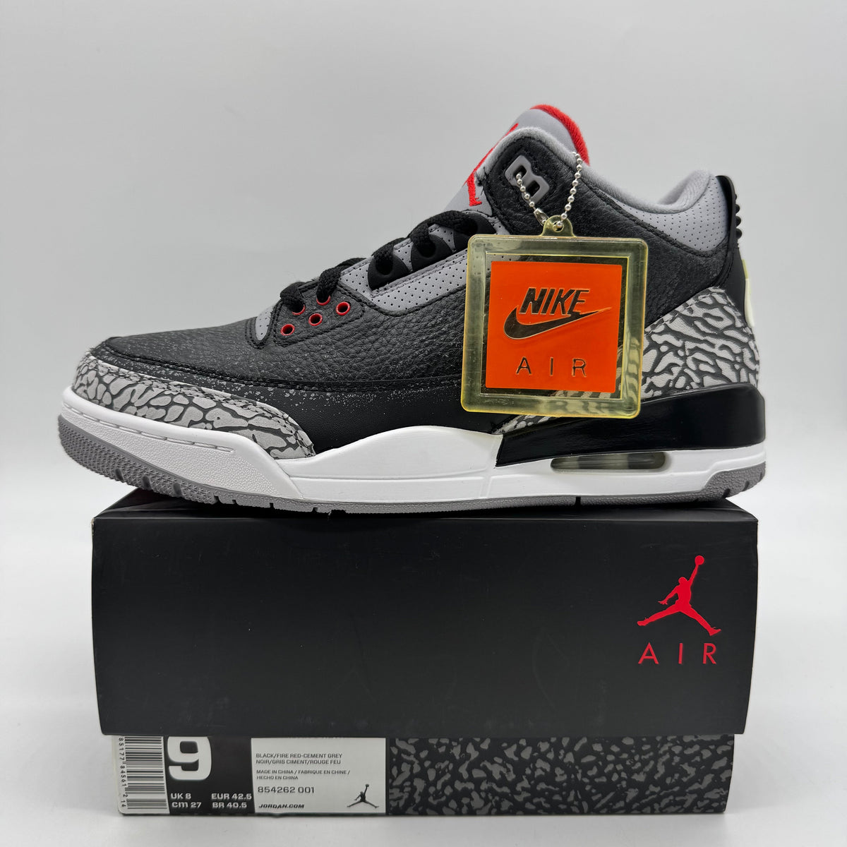 Jordan 3 Black Cement (2018)