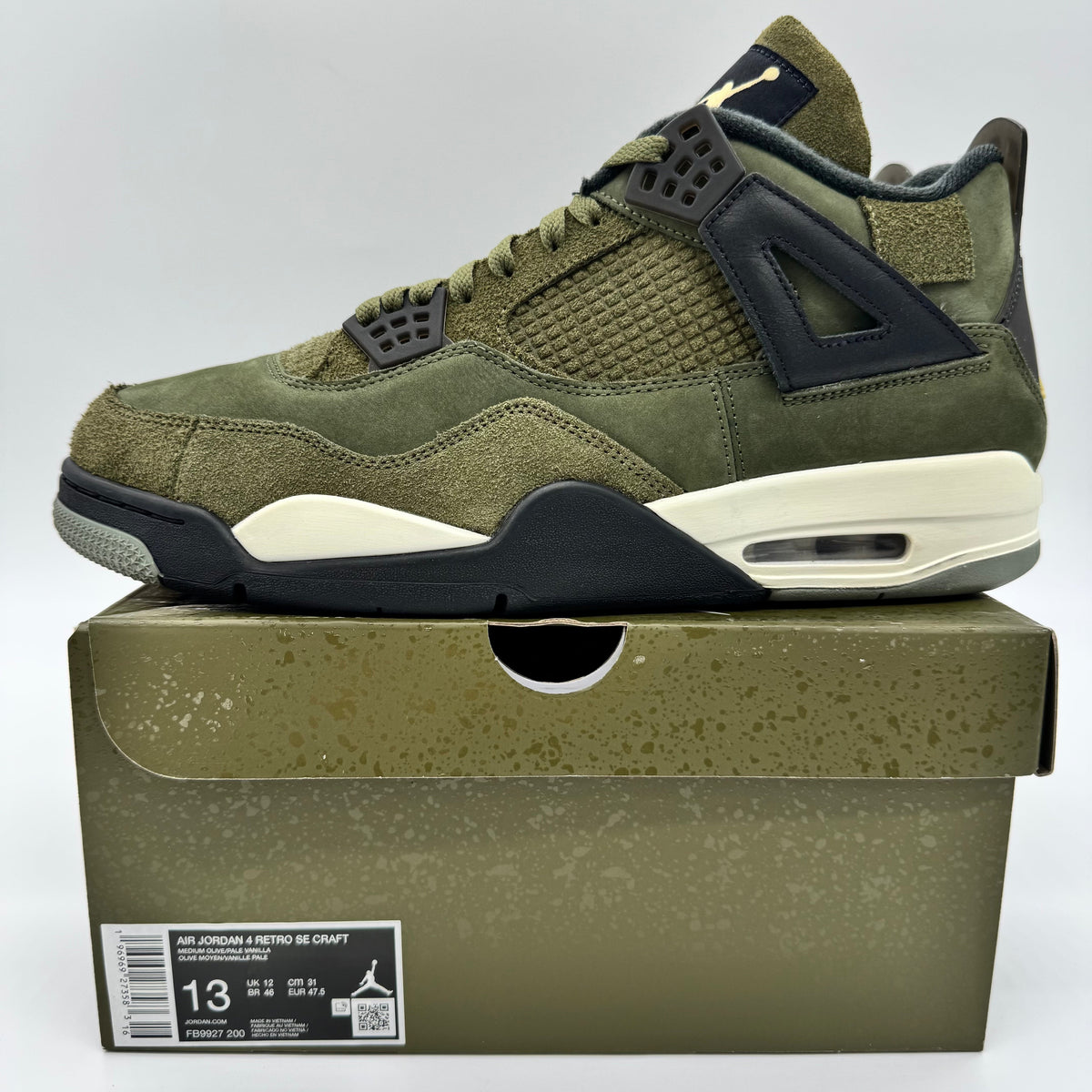 Jordan 4 Craft Medium Olive