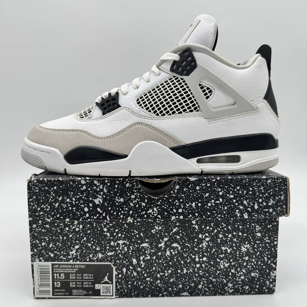 Jordan 4 Military Black