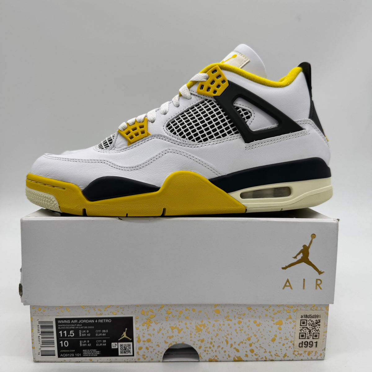 Jordan 4 Vivid Sulfur (Women's)