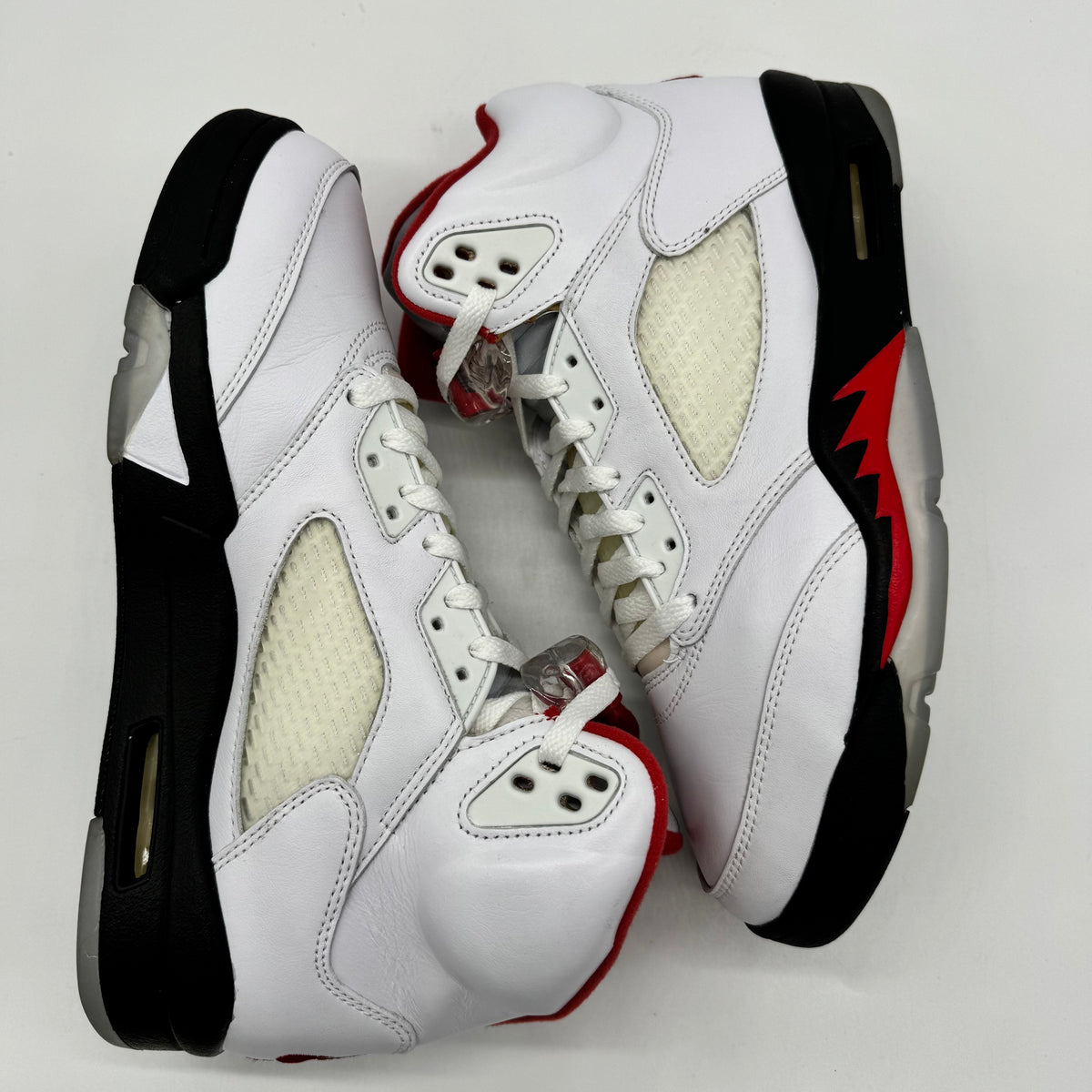 Jordan 5 Fire Red Silver Tongue (2020)