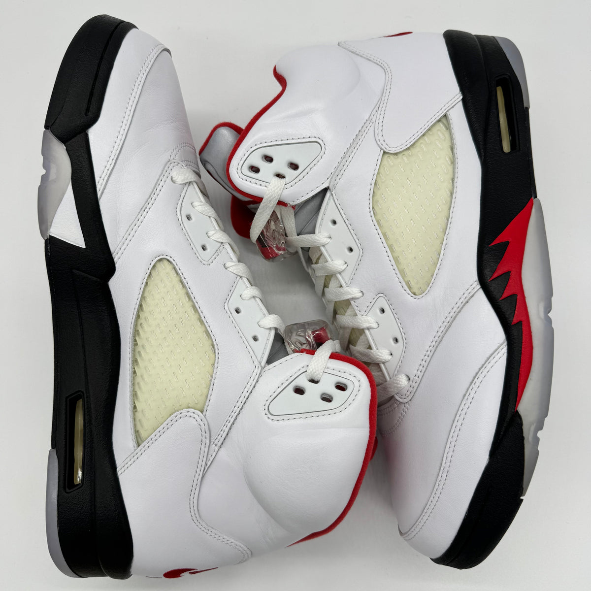 Jordan 5 Fire Red Silver Tongue (2020)
