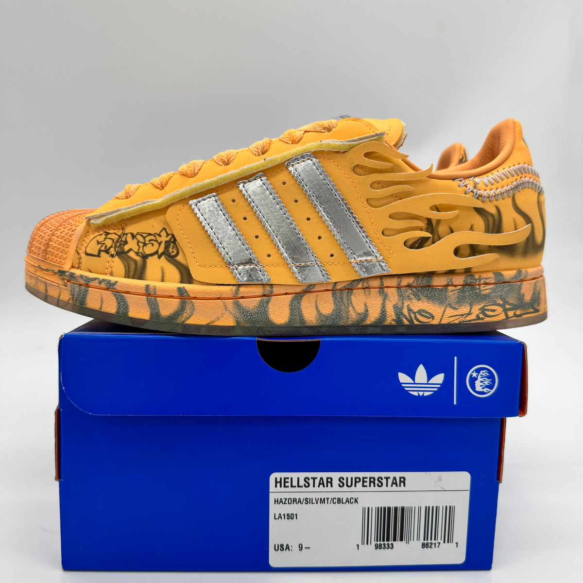 Adidas Superstar Hellstar Hazy Orange