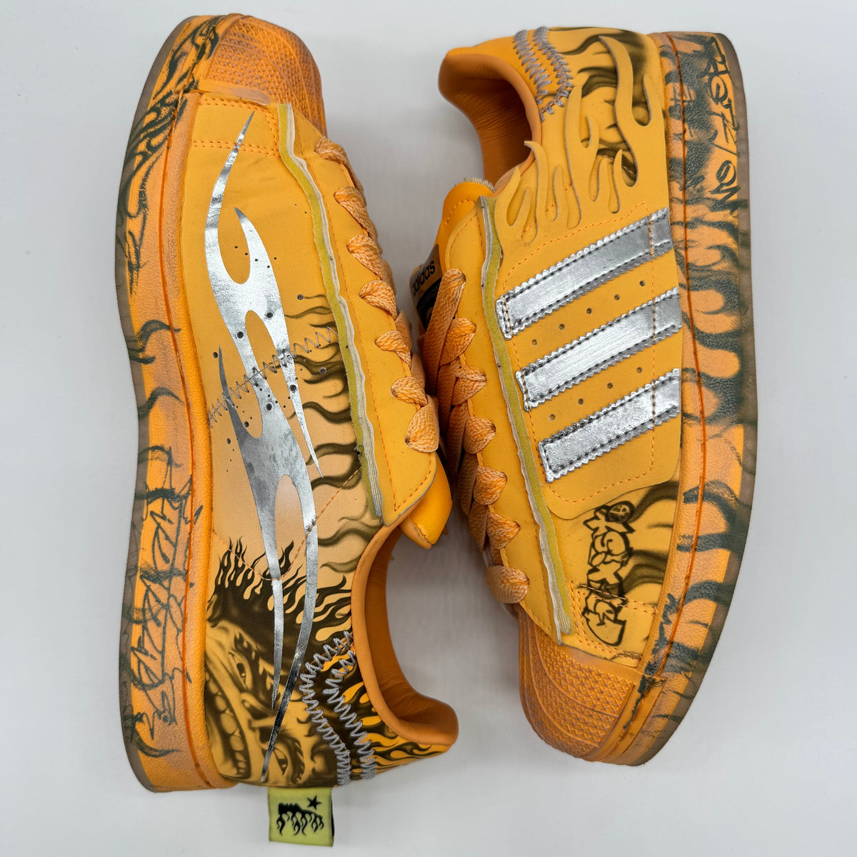 Adidas Superstar Hellstar Hazy Orange