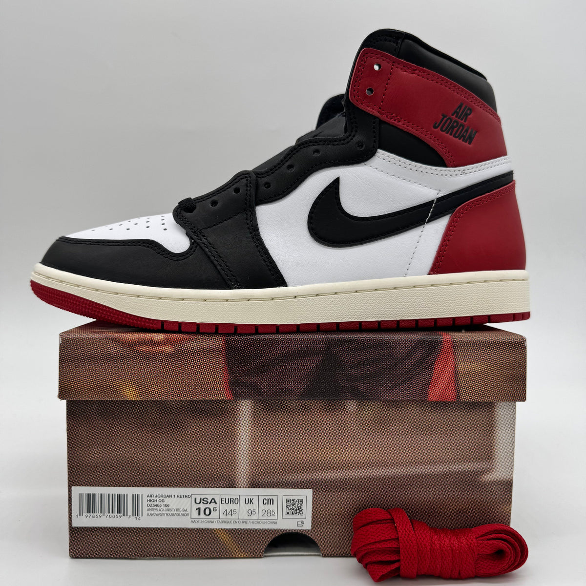 Jordan 1 High OG Black Toe Reimagined