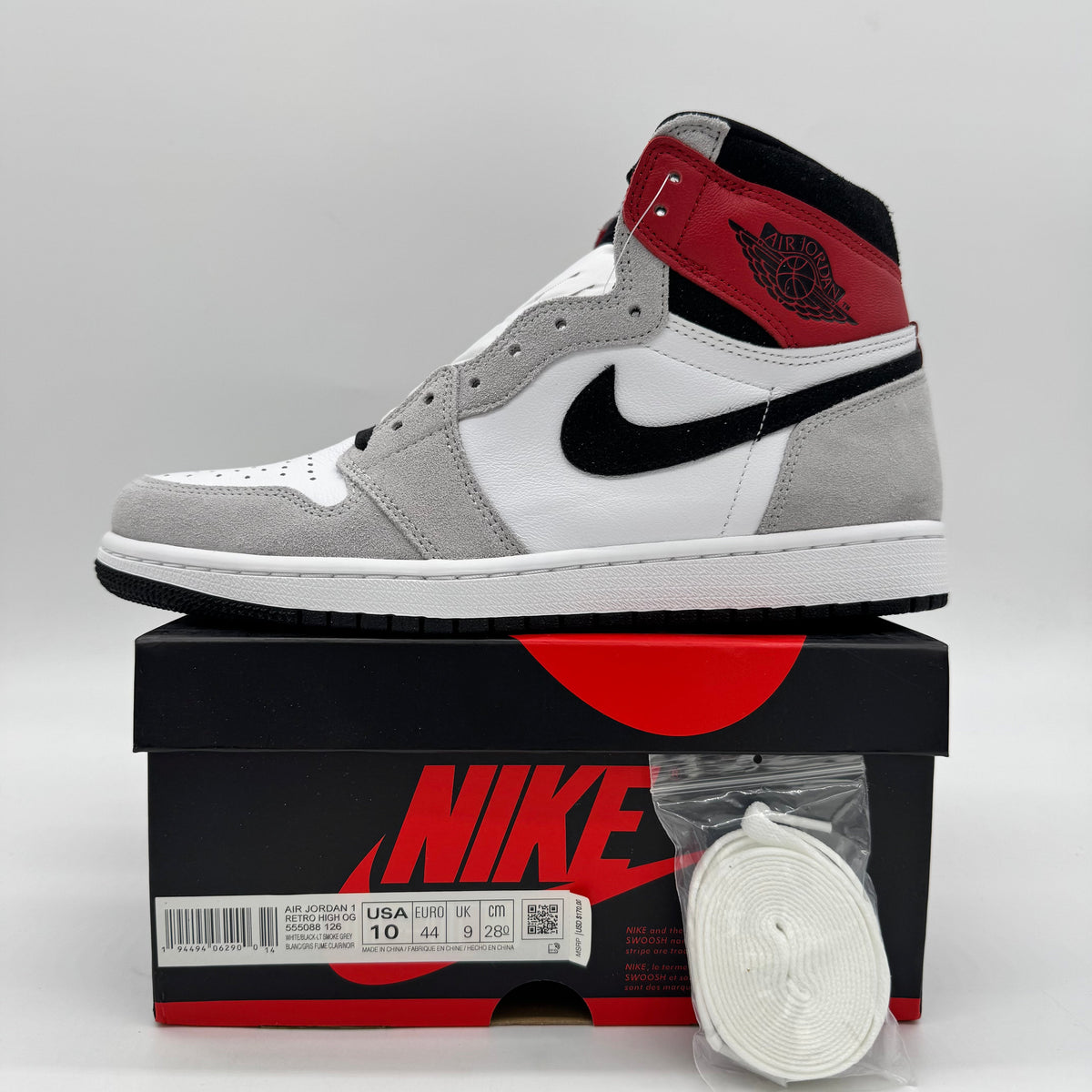Jordan 1 High Light Smoke Grey