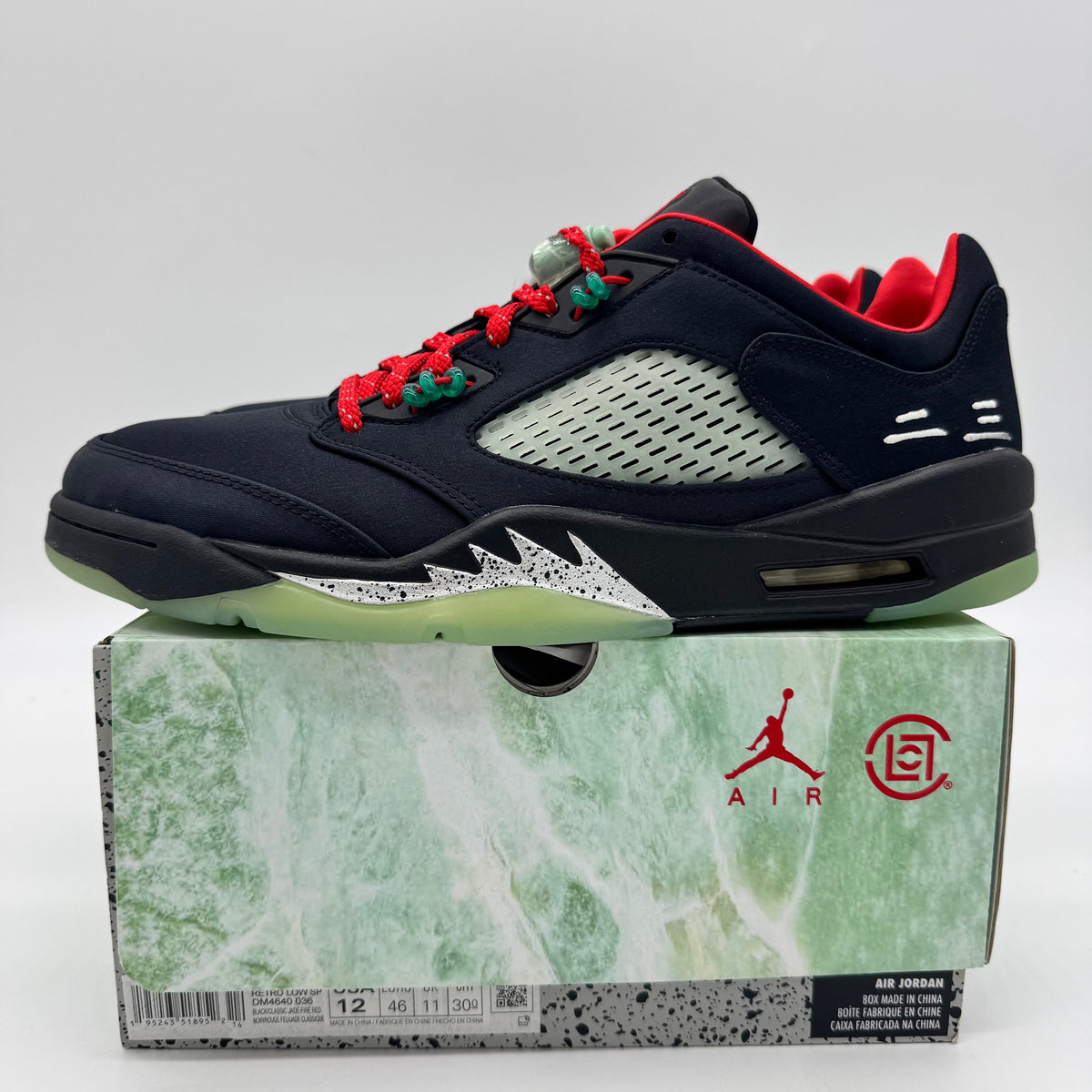 Jordan 5 Low CLOT Jade