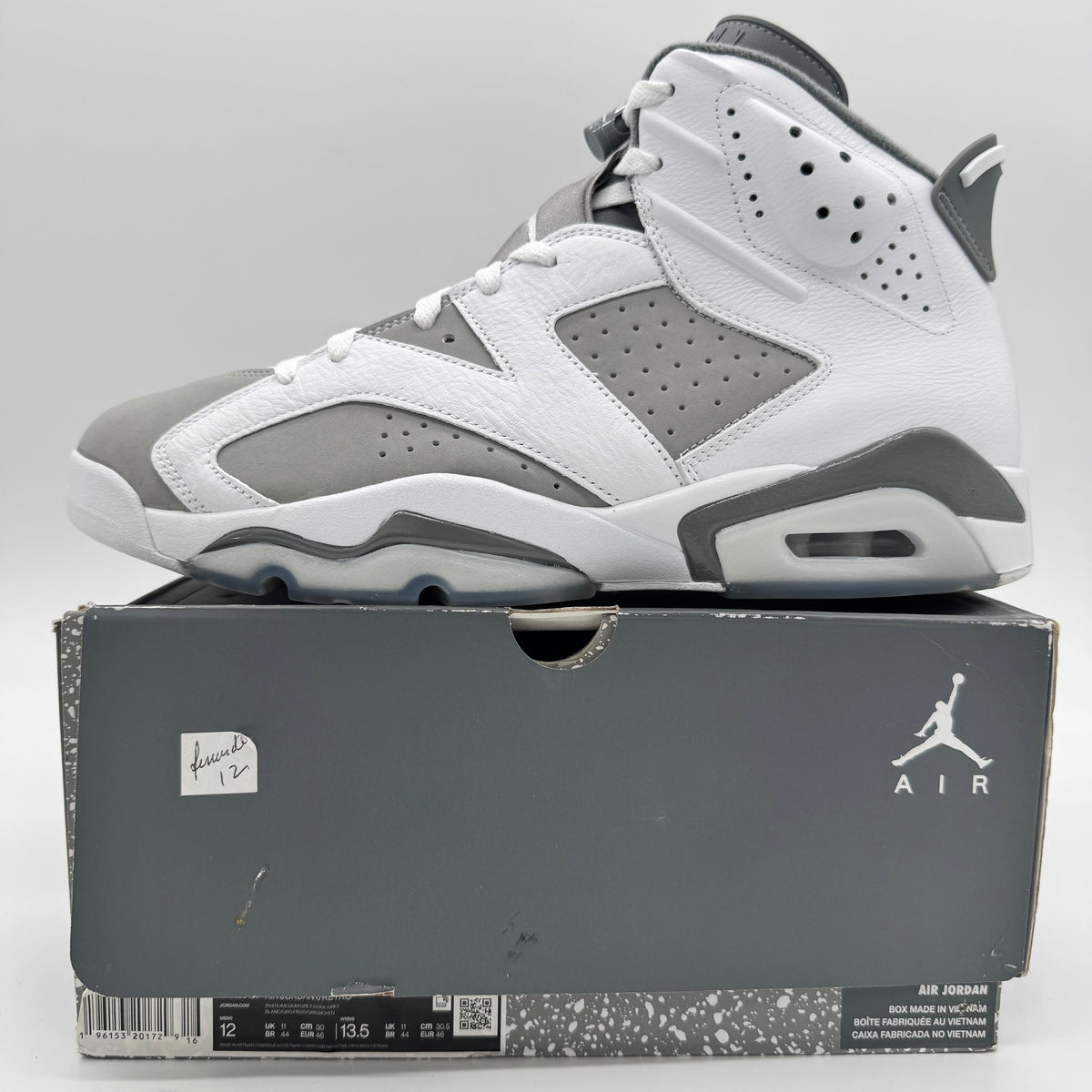 Jordan 6 Cool Grey