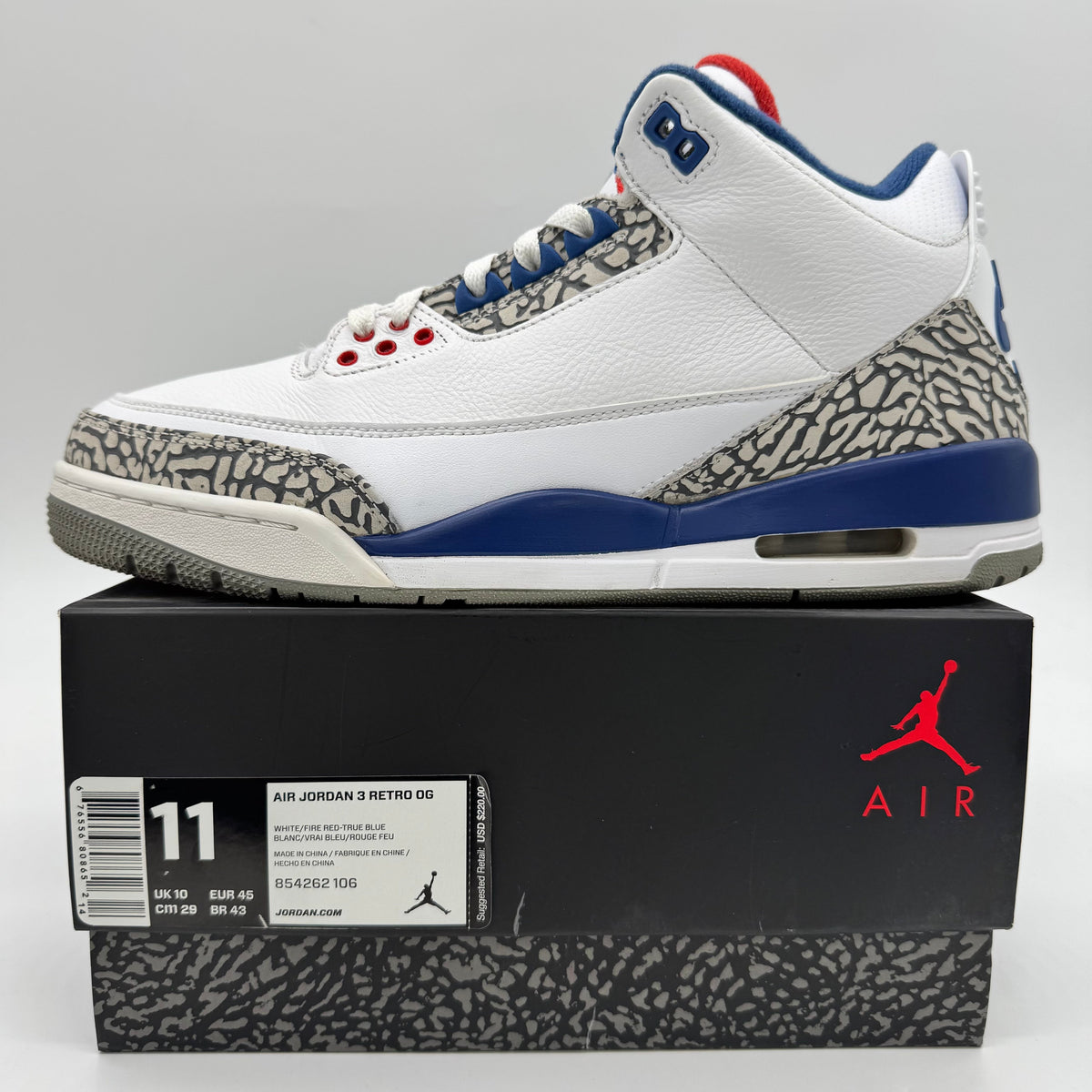 Jordan 3 True Blue (2016)