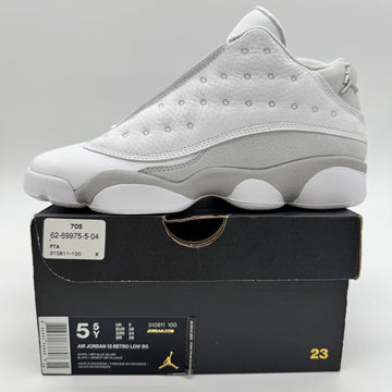 Jordan 13 Low Pure Platinum (GS)