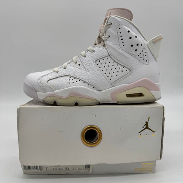 Jordan 6 Gold Hoops