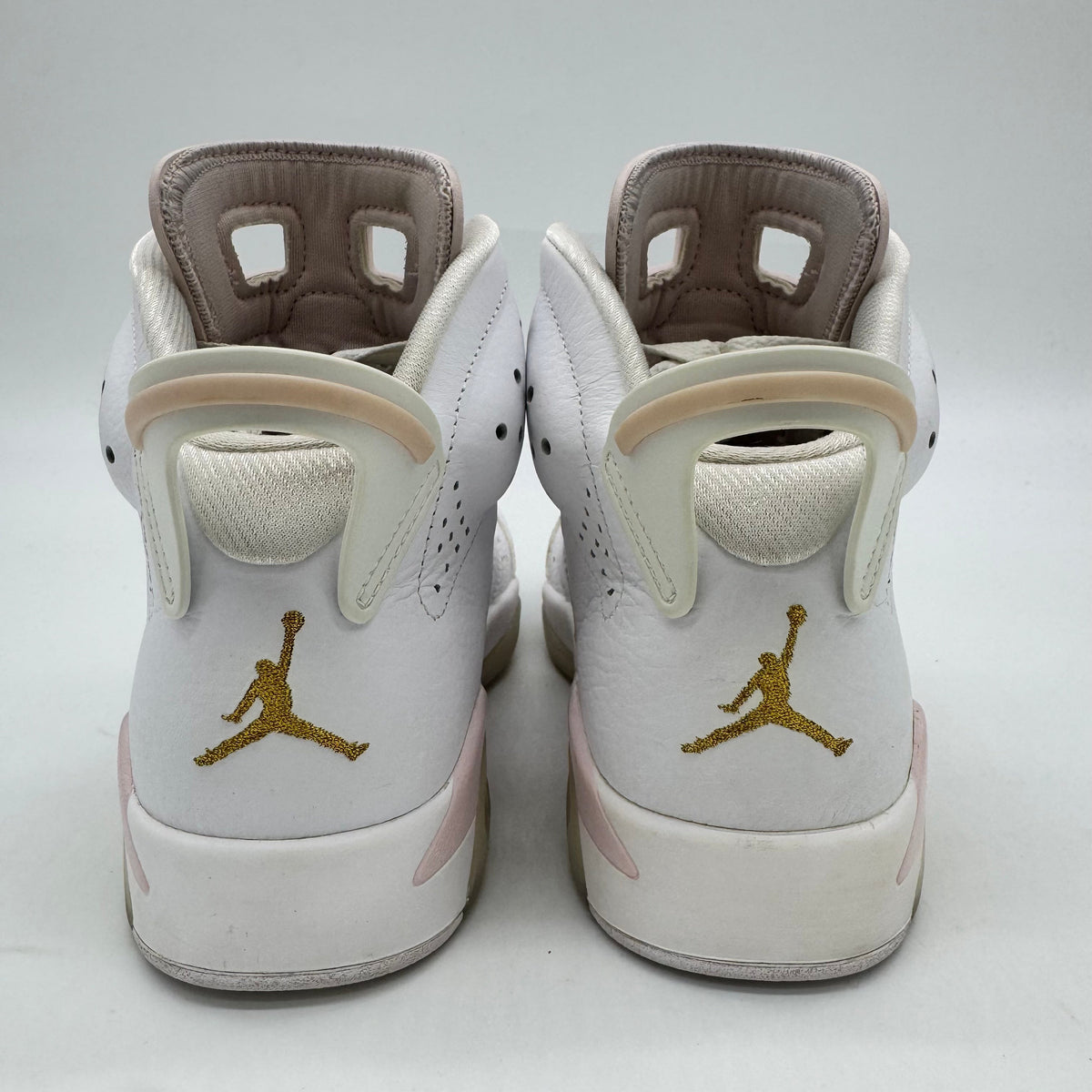 Jordan 6 Gold Hoops