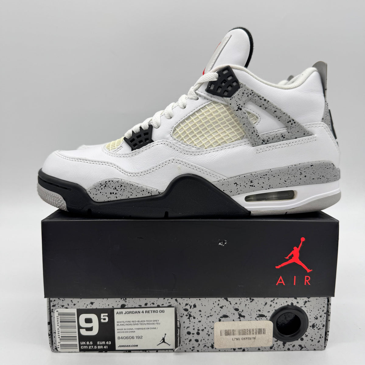 Jordan 4 White Cement (2016)