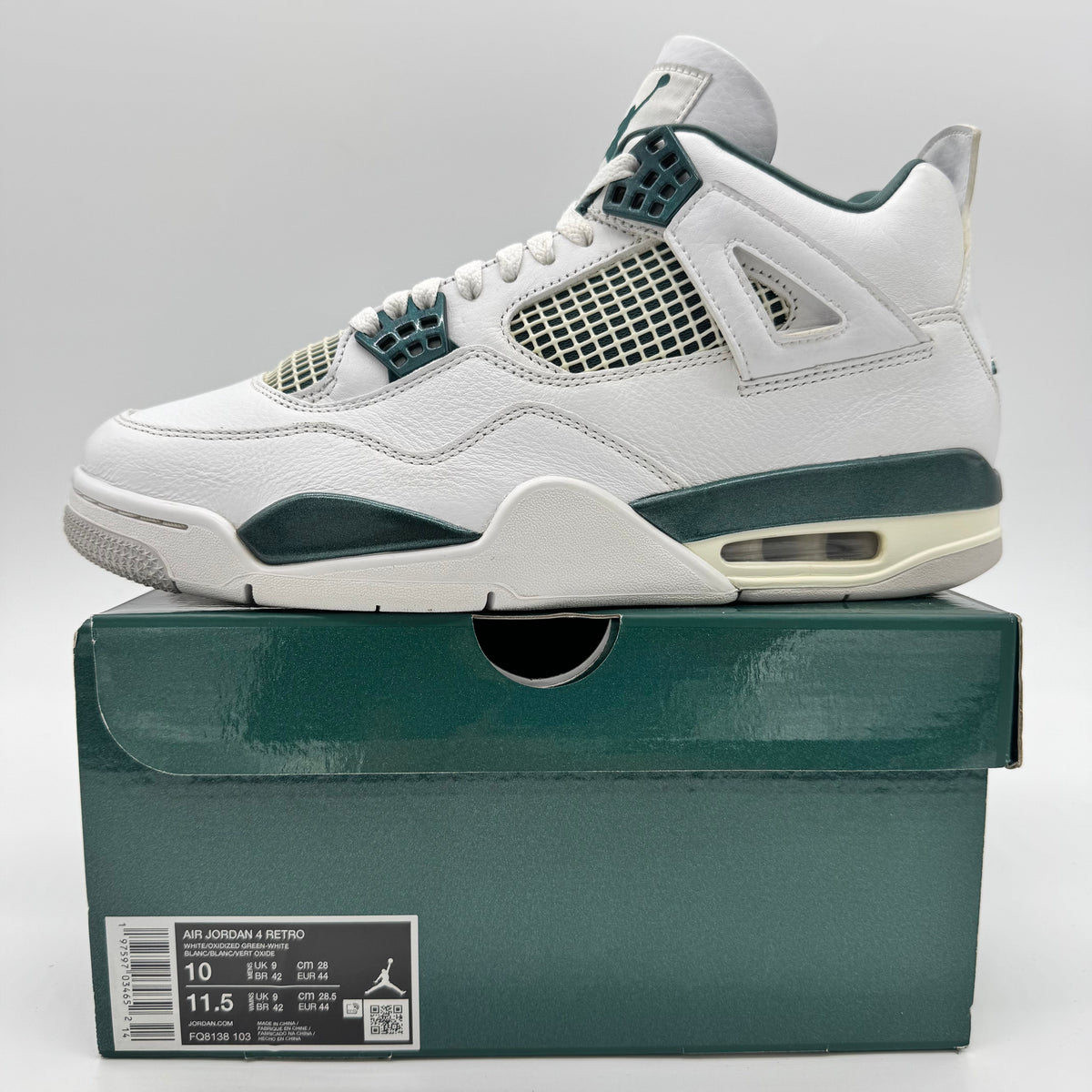 Jordan 4 Oxidized Green