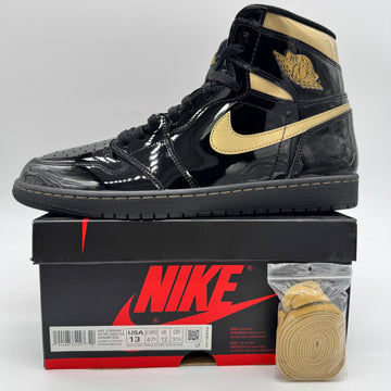 Jordan 1 Black Metallic Gold