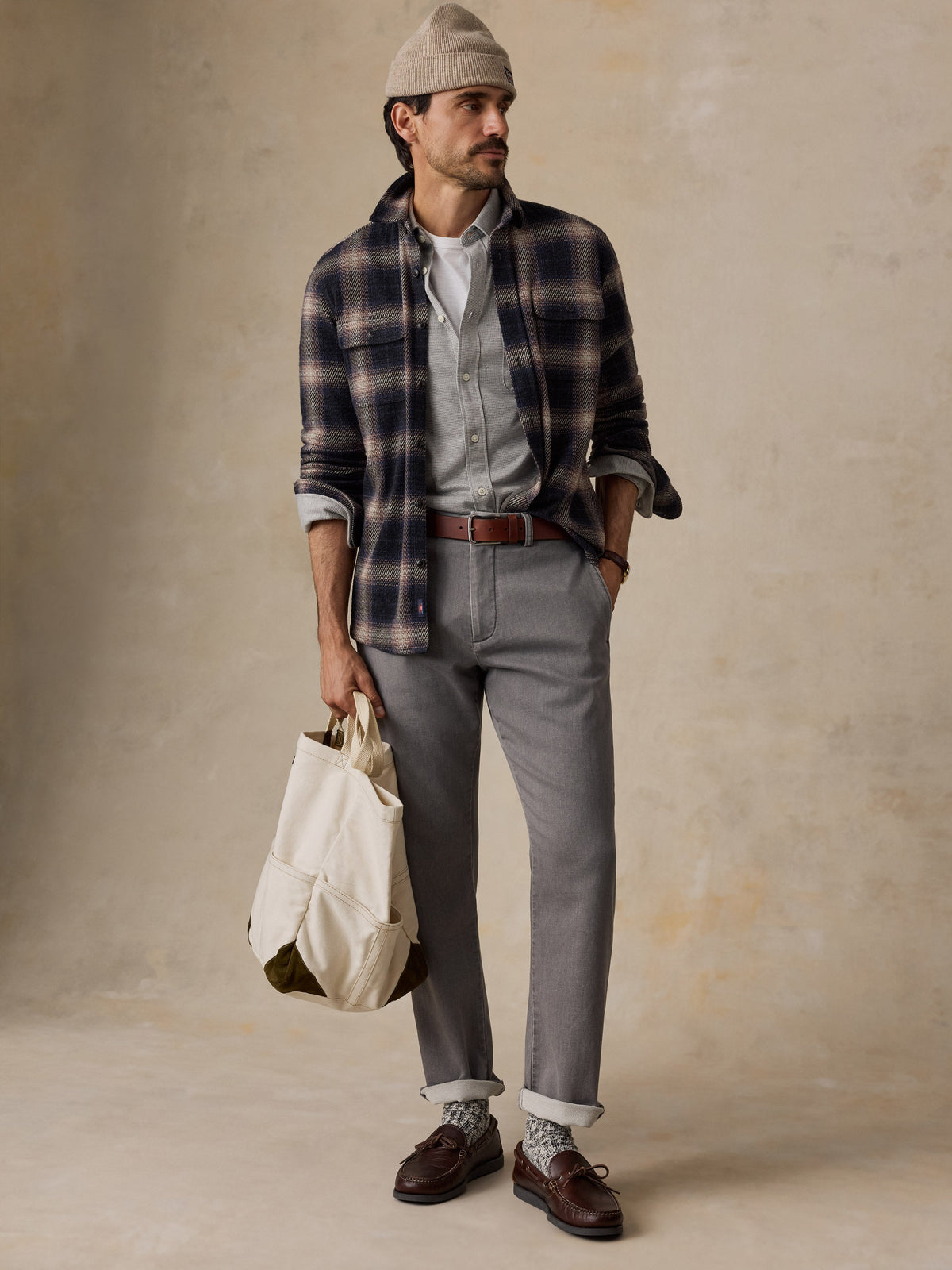 Stretch Terry Trouser - Steel Grey