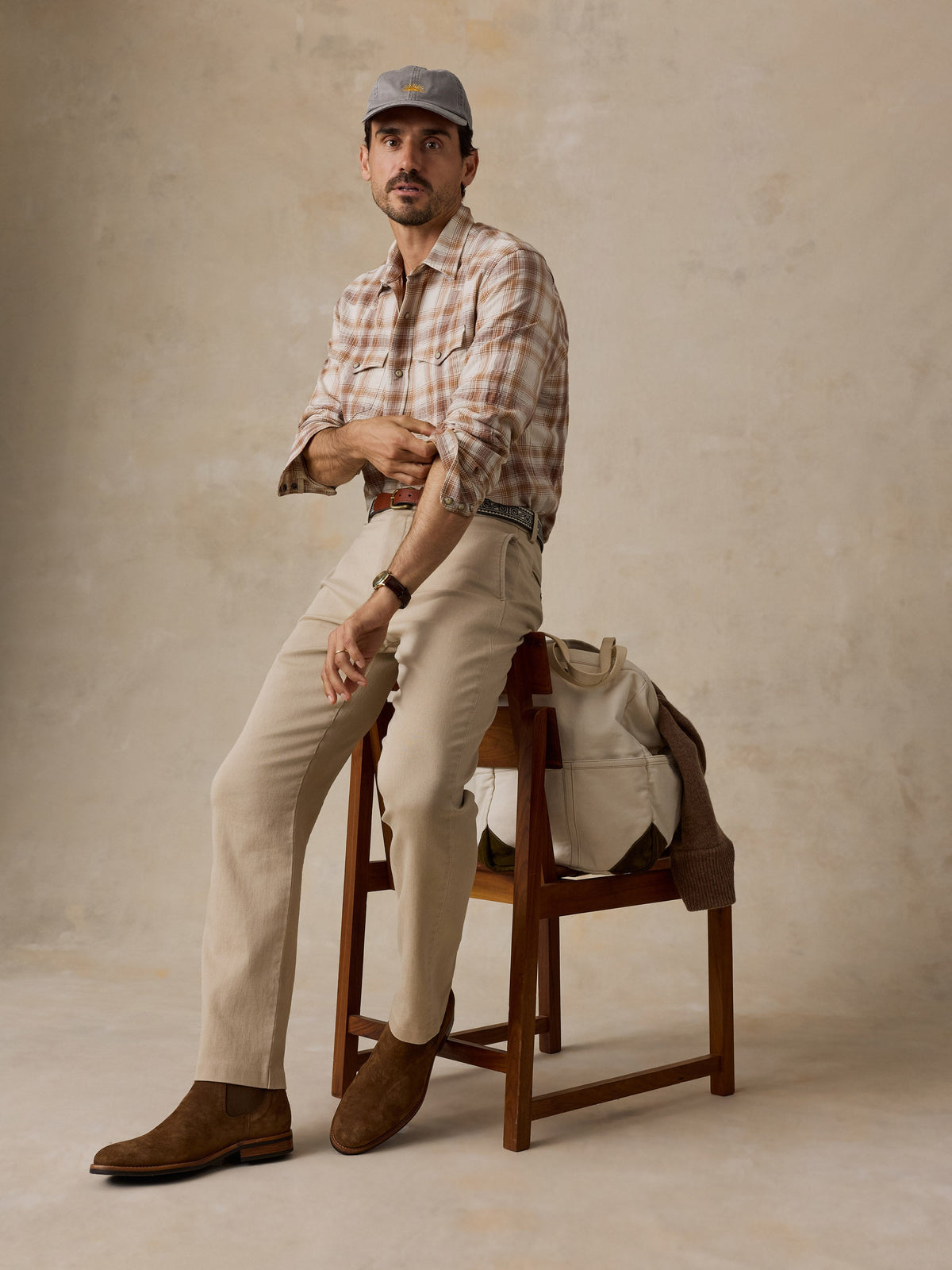 Stretch Terry Trouser - Tundra Sky