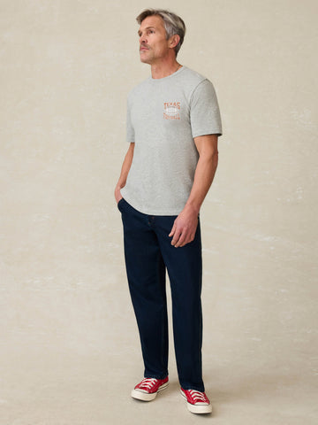University of Texas Sunwashed Regenerative Tee - Granite Heather