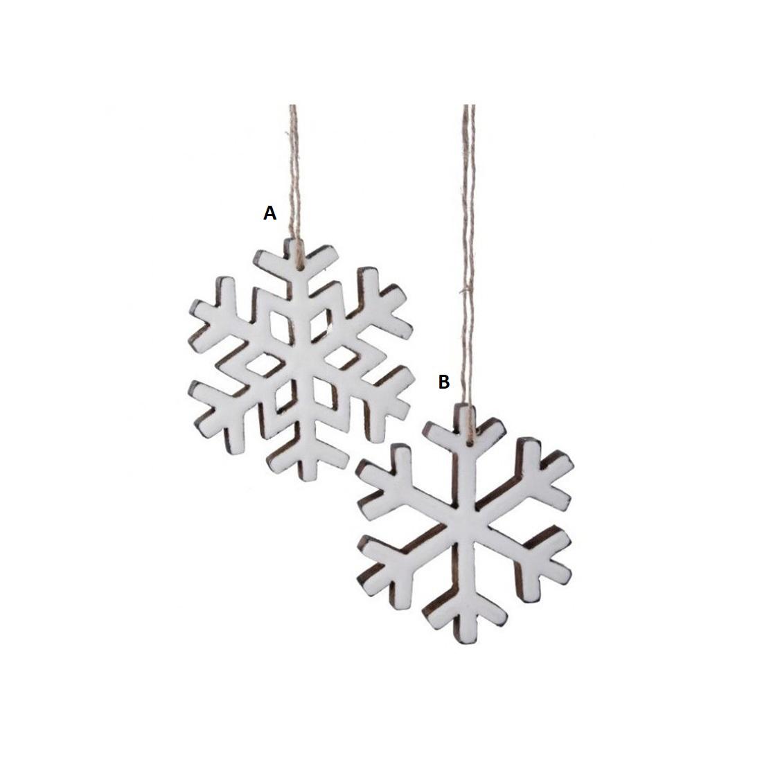 Natural Snowflake Ornament