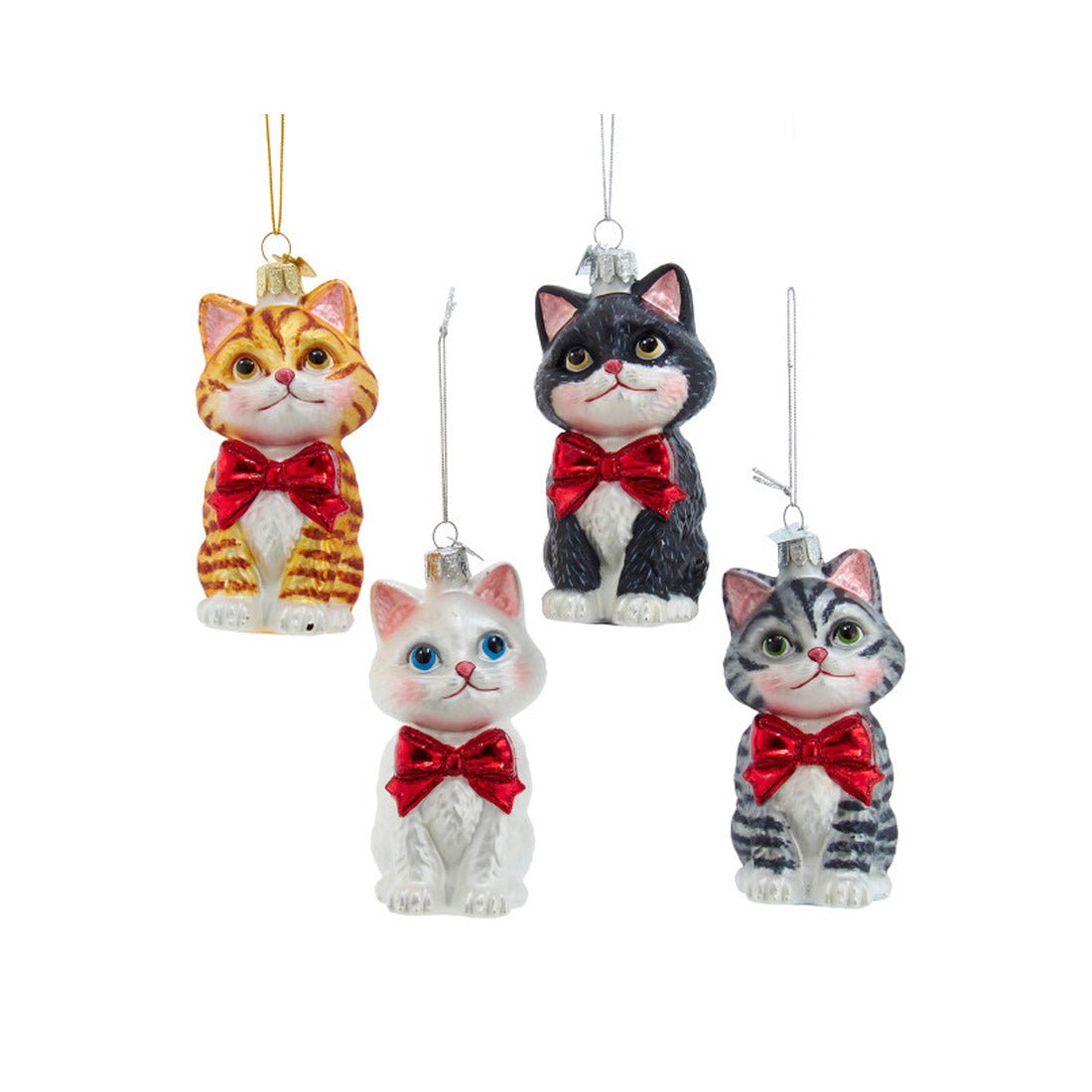 NG Cat With Bow Ornament