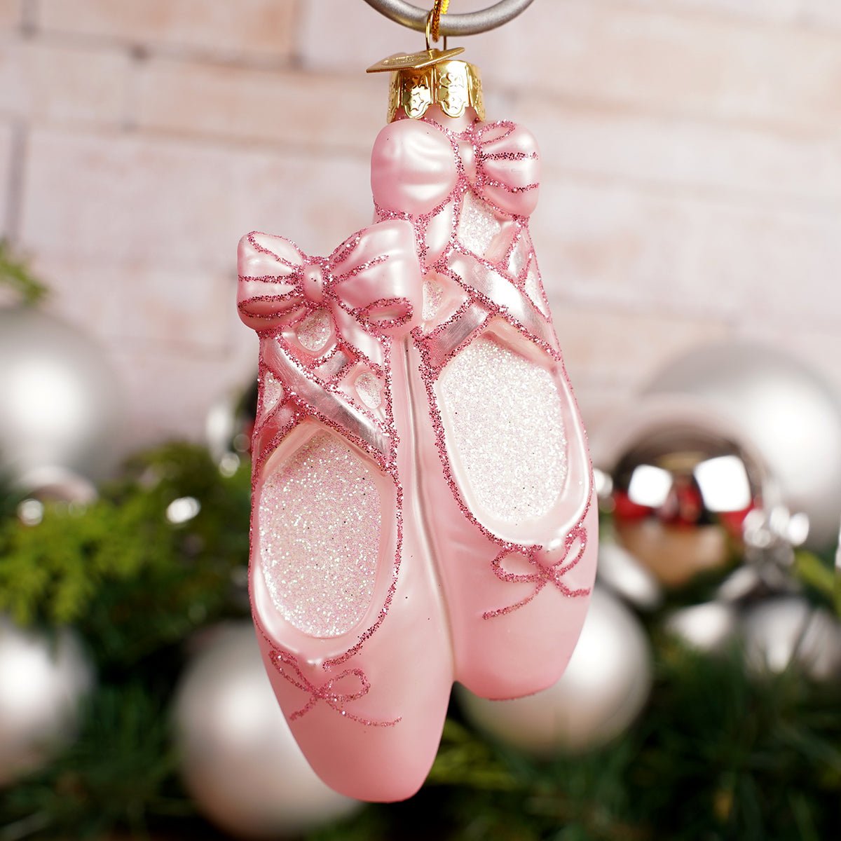 Noble Gems Ballet Slippers Ornament