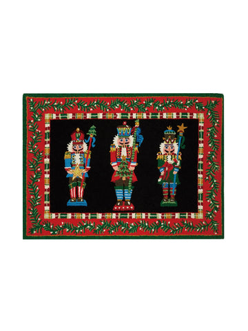 Nutcracker Hook Wool Rug
