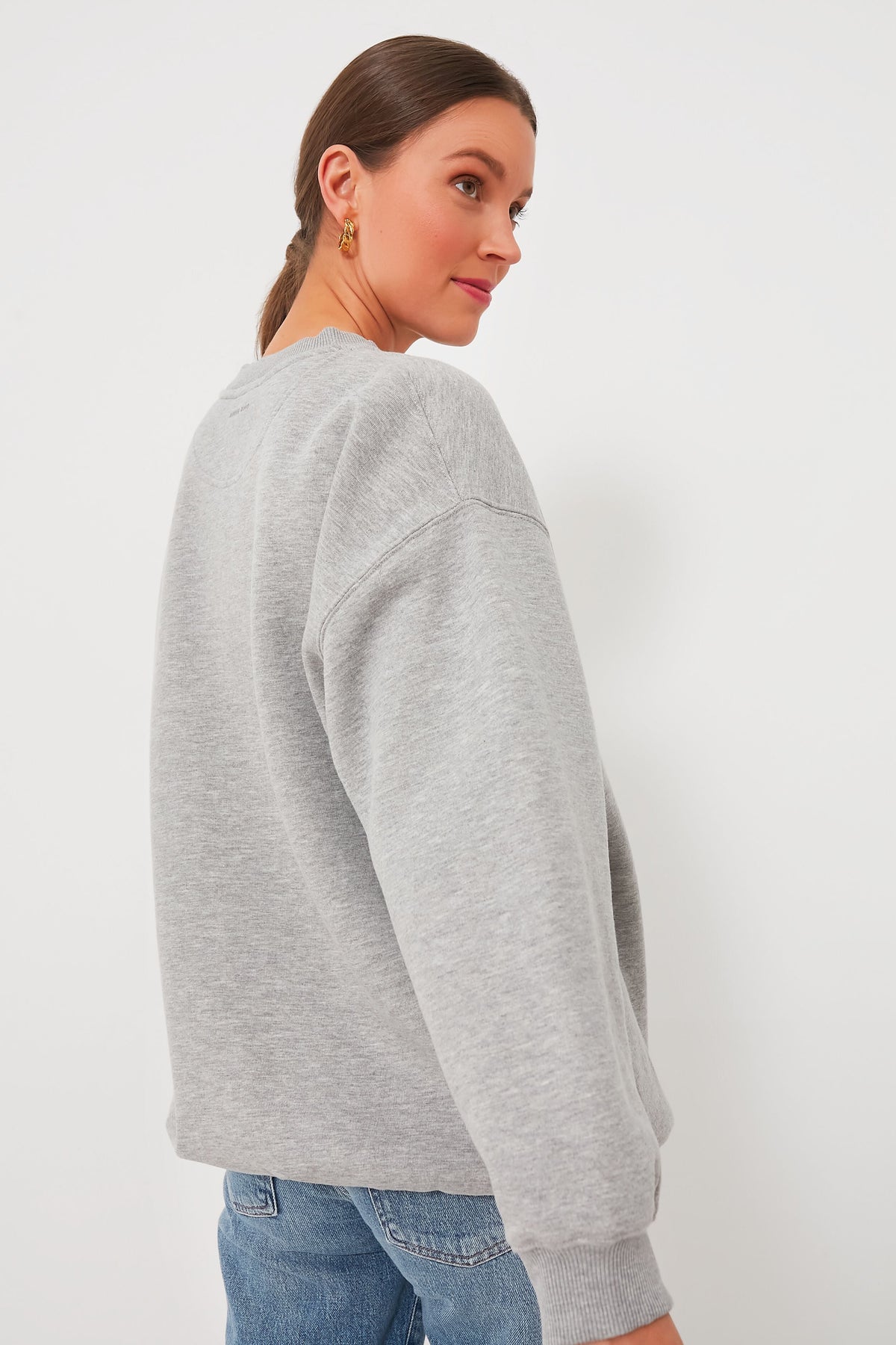 Grey Melange Paris Tyler Sweatshirt