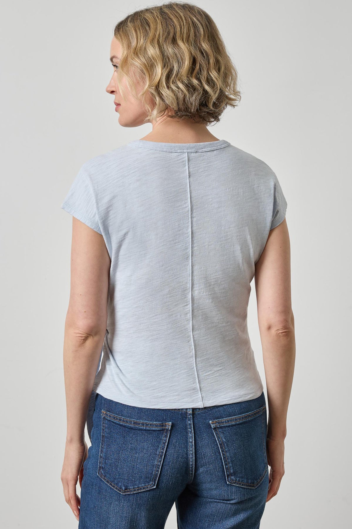 TIE FRONT TEE